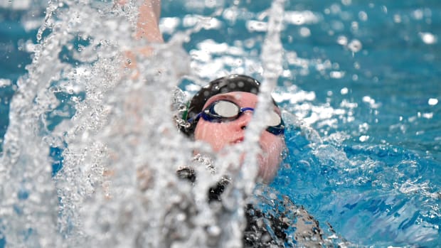 Oregon high school swimming.Taylor Balkom